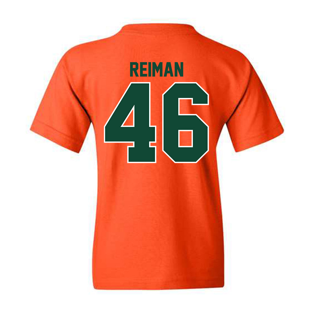 Miami - NCAA Football : Dylan Reiman - Classic Shersey Youth T-Shirt