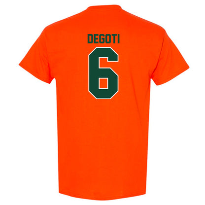 Miami - NCAA Baseball : Brandon DeGoti - Classic Shersey T-Shirt-1