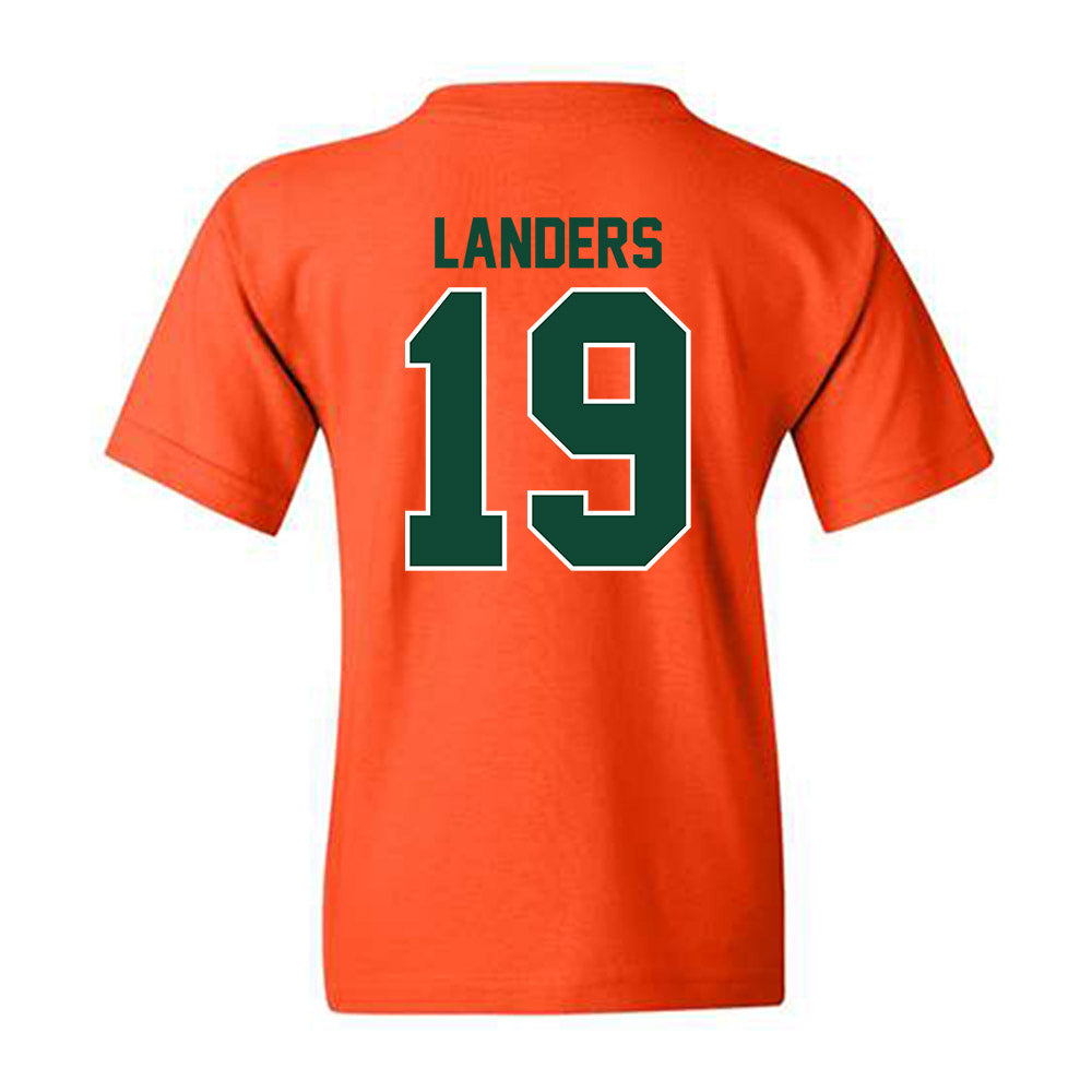 Miami - NCAA Women's Soccer : Madison Landers - Classic Shersey Youth T-Shirt-1