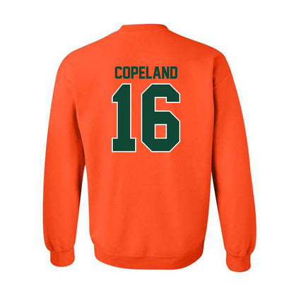 Miami - NCAA Baseball : Cian Copeland - Classic Shersey Crewneck Sweatshirt-1