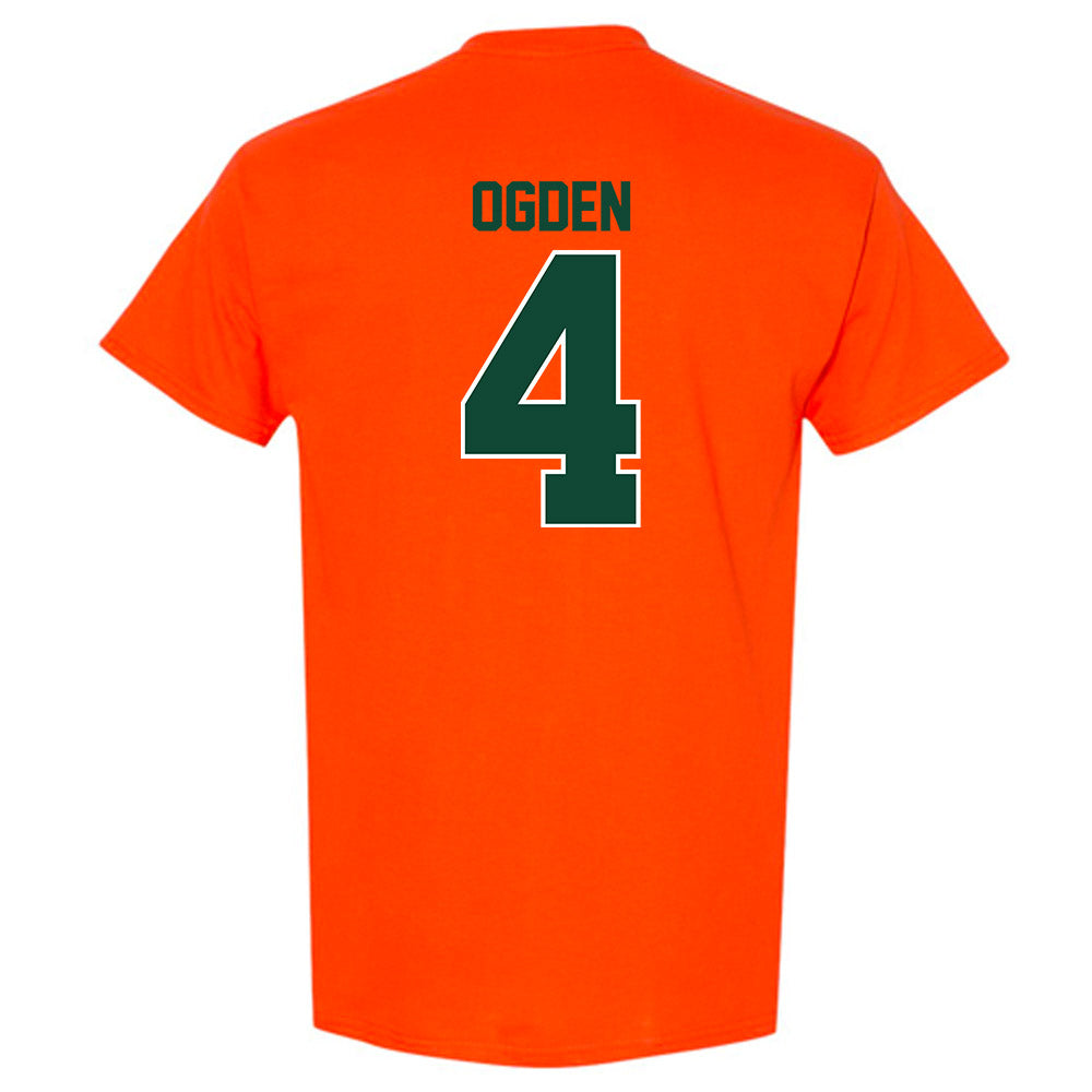 Miami - NCAA Baseball : Jake Ogden - Classic Shersey T-Shirt-1