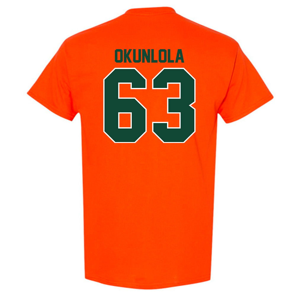 Miami - NCAA Football : Samson Okunlola - Classic Shersey T-Shirt-1