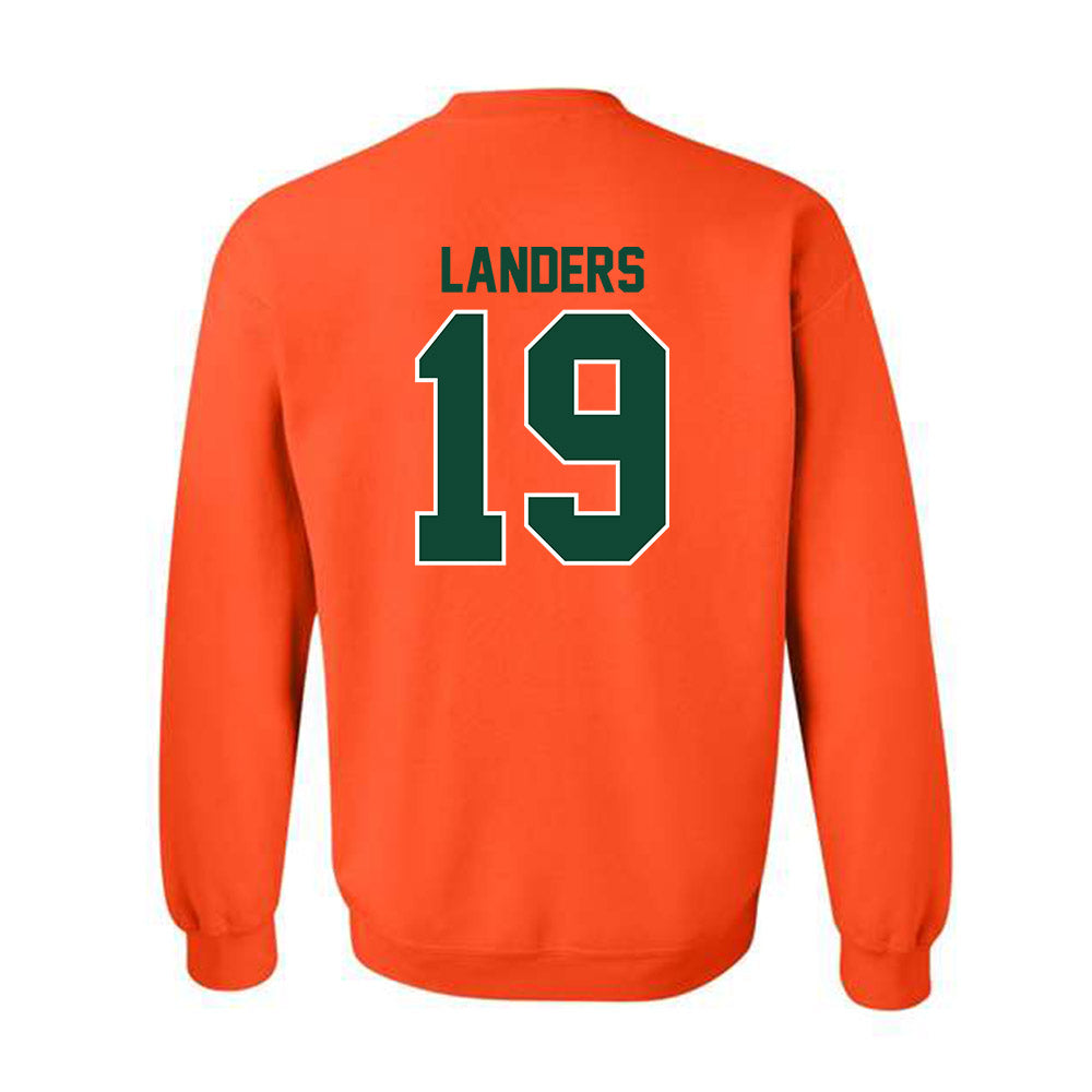 Miami - NCAA Women's Soccer : Madison Landers - Classic Shersey Crewneck Sweatshirt-1