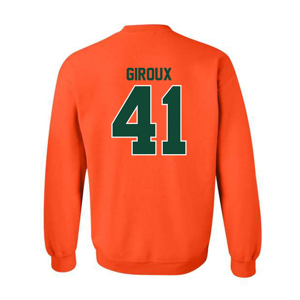 Miami - NCAA Baseball : Alexander Giroux - Classic Shersey Crewneck Sweatshirt-1