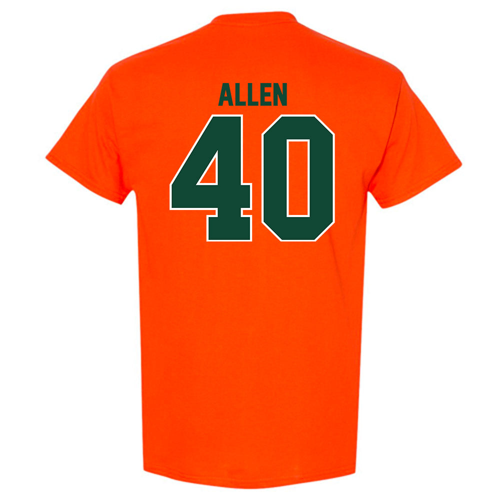 Miami - NCAA Football : Briton Allen - Classic Shersey T-Shirt-1