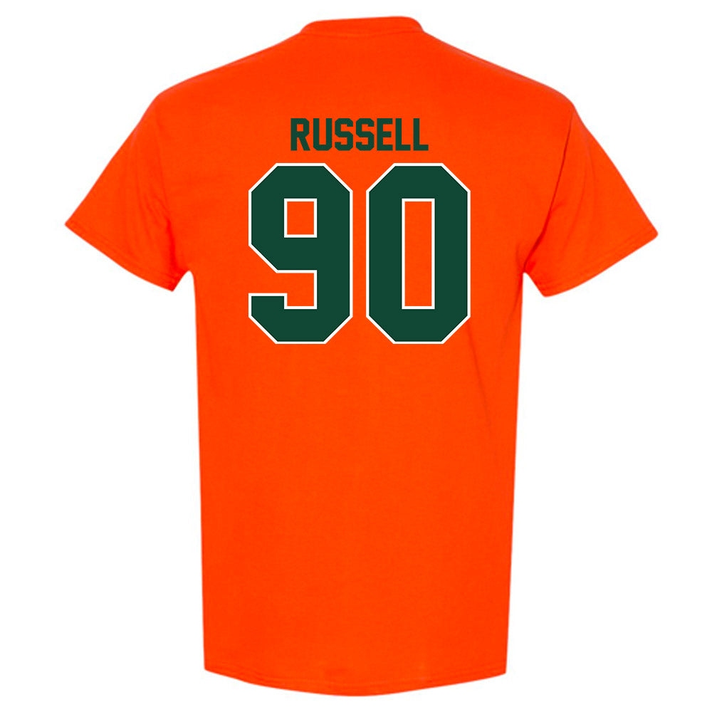 Miami - NCAA Football : Daylen Russell - Classic Shersey T-Shirt