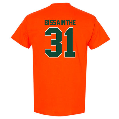 Miami - NCAA Football : Wesley Bissainthe - Classic Shersey T-Shirt-1