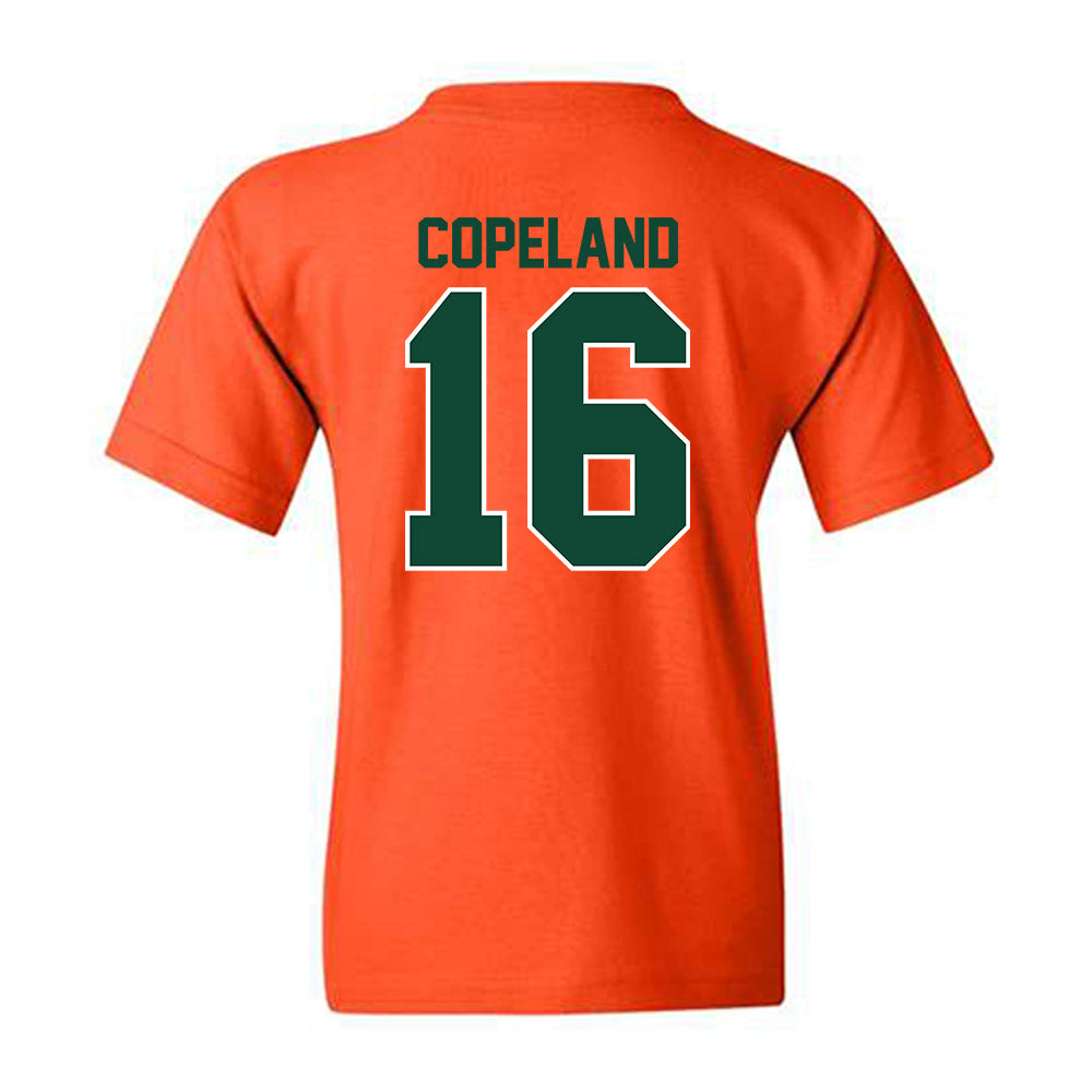 Miami - NCAA Baseball : Cian Copeland - Classic Shersey Youth T-Shirt-1