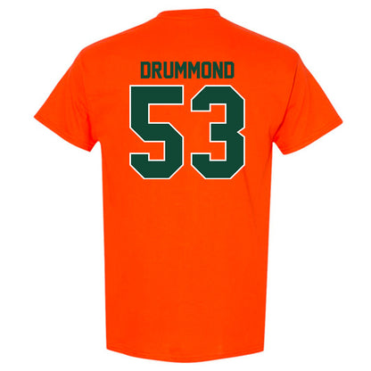 Miami - NCAA Baseball : Lj Drummond - Classic Shersey T-Shirt-1
