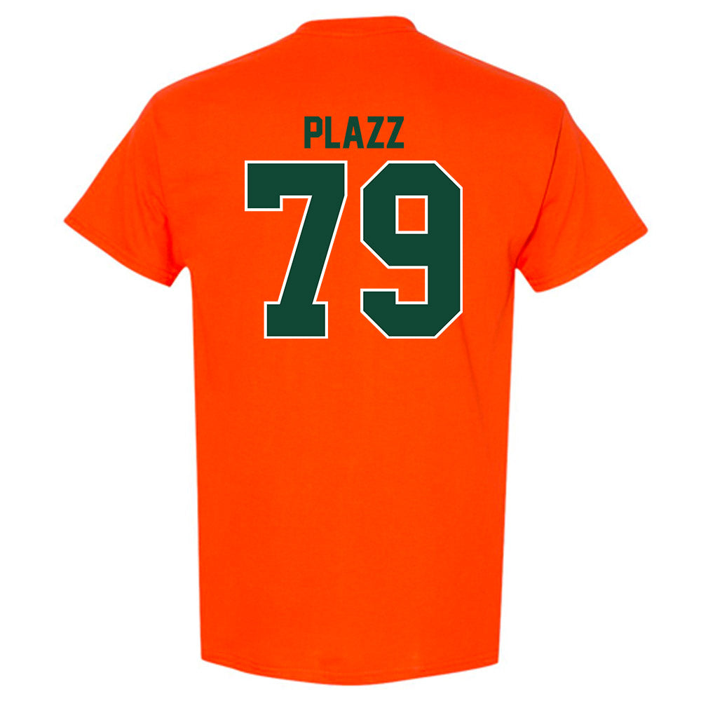 Miami - NCAA Football : Deryc Plazz - Classic Shersey T-Shirt-1
