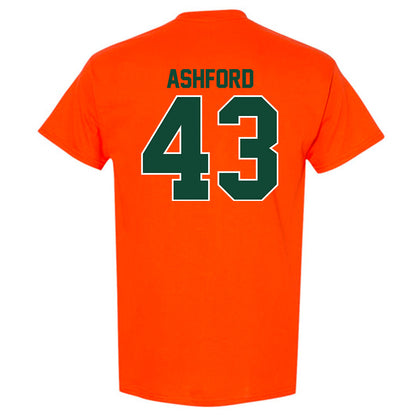 Miami - NCAA Baseball : Ryan Ashford - Classic Shersey T-Shirt-1