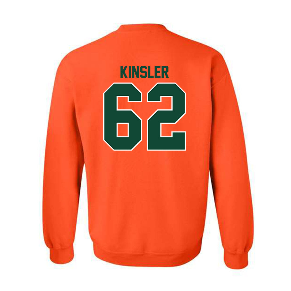 Miami - NCAA Football : Tommy Kinsler - Classic Shersey Crewneck Sweatshirt