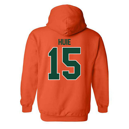 Miami - NCAA Men's Basketball : Kiree Huie - Classic Shersey Hooded Sweatshirt