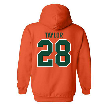 Miami - NCAA Football : Isaiah Taylor - Classic Shersey Hooded Sweatshirt-1