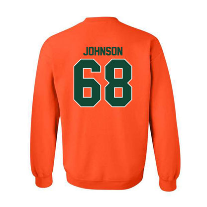 Miami - NCAA Football : Ian Johnson - Classic Shersey Crewneck Sweatshirt