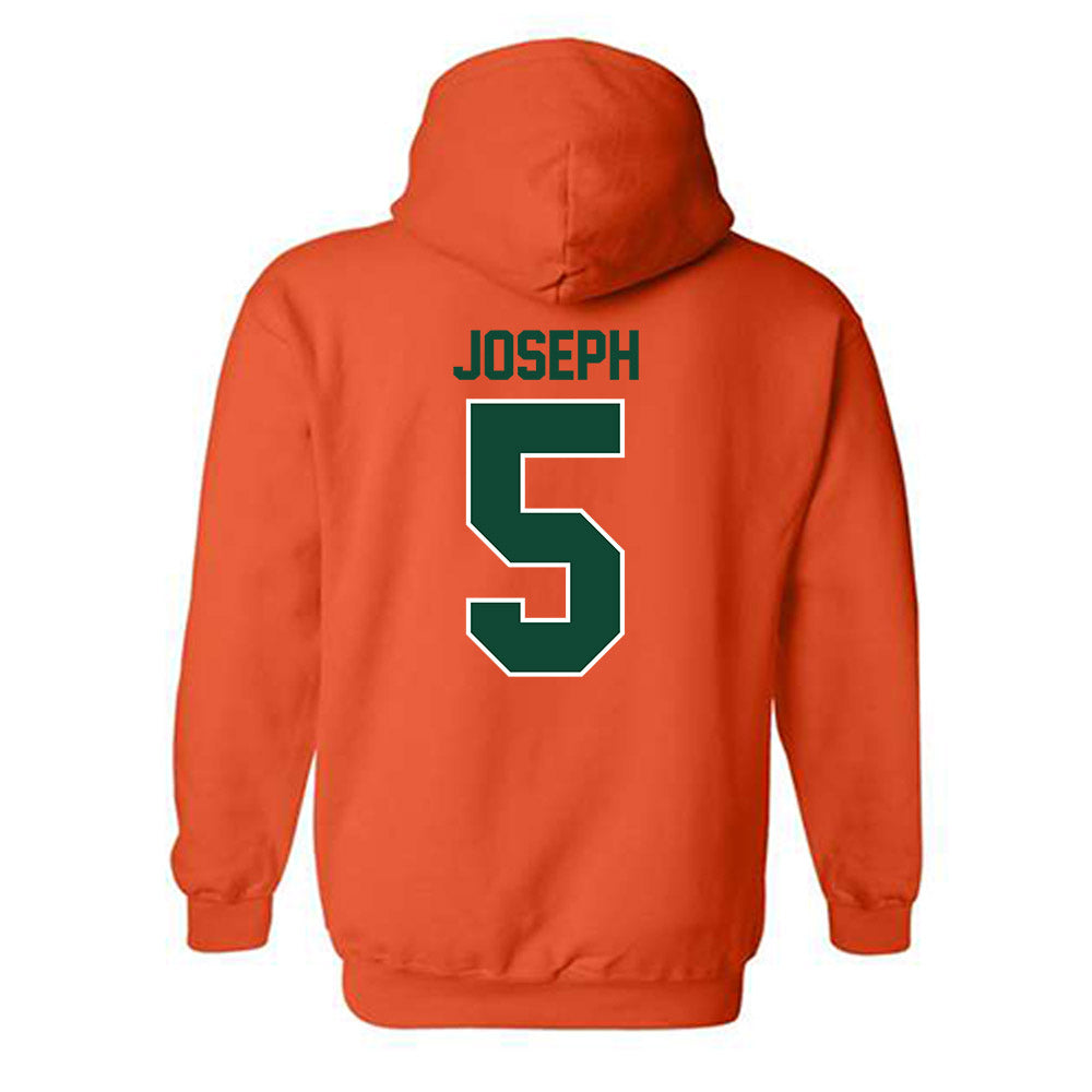 Miami - NCAA Football : Nathaniel Joseph - Classic Shersey Hooded Sweatshirt