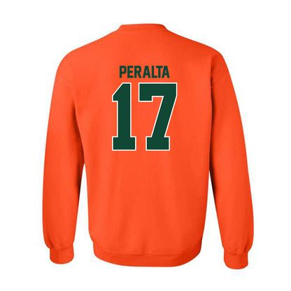 Miami - NCAA Baseball : Fabio Peralta - Classic Shersey Crewneck Sweatshirt-1