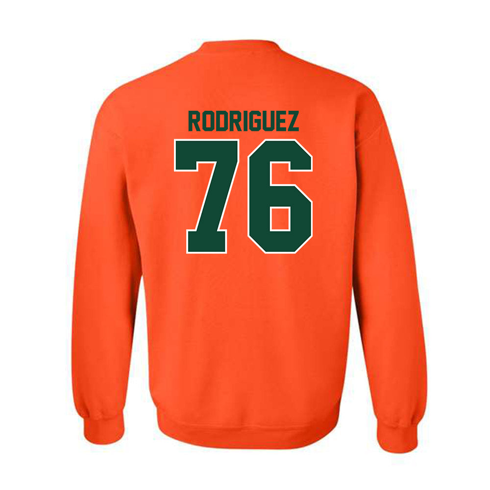 Miami - NCAA Football : Ryan Rodriguez - Classic Shersey Crewneck Sweatshirt-1