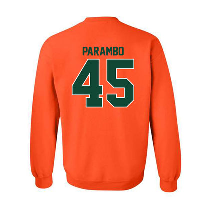 Miami - NCAA Football : Luke Parambo - Classic Shersey Crewneck Sweatshirt