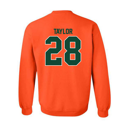 Miami - NCAA Football : Isaiah Taylor - Classic Shersey Crewneck Sweatshirt-1