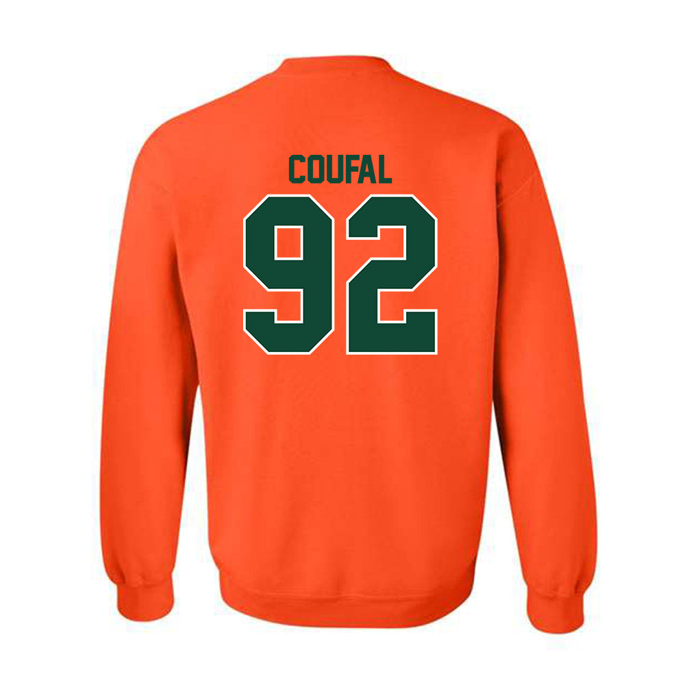 Miami - NCAA Football : Sam Coufal - Classic Shersey Crewneck Sweatshirt