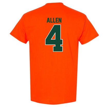 Miami - NCAA Men's Basketball : Marcus Allen - Classic Shersey T-Shirt-1