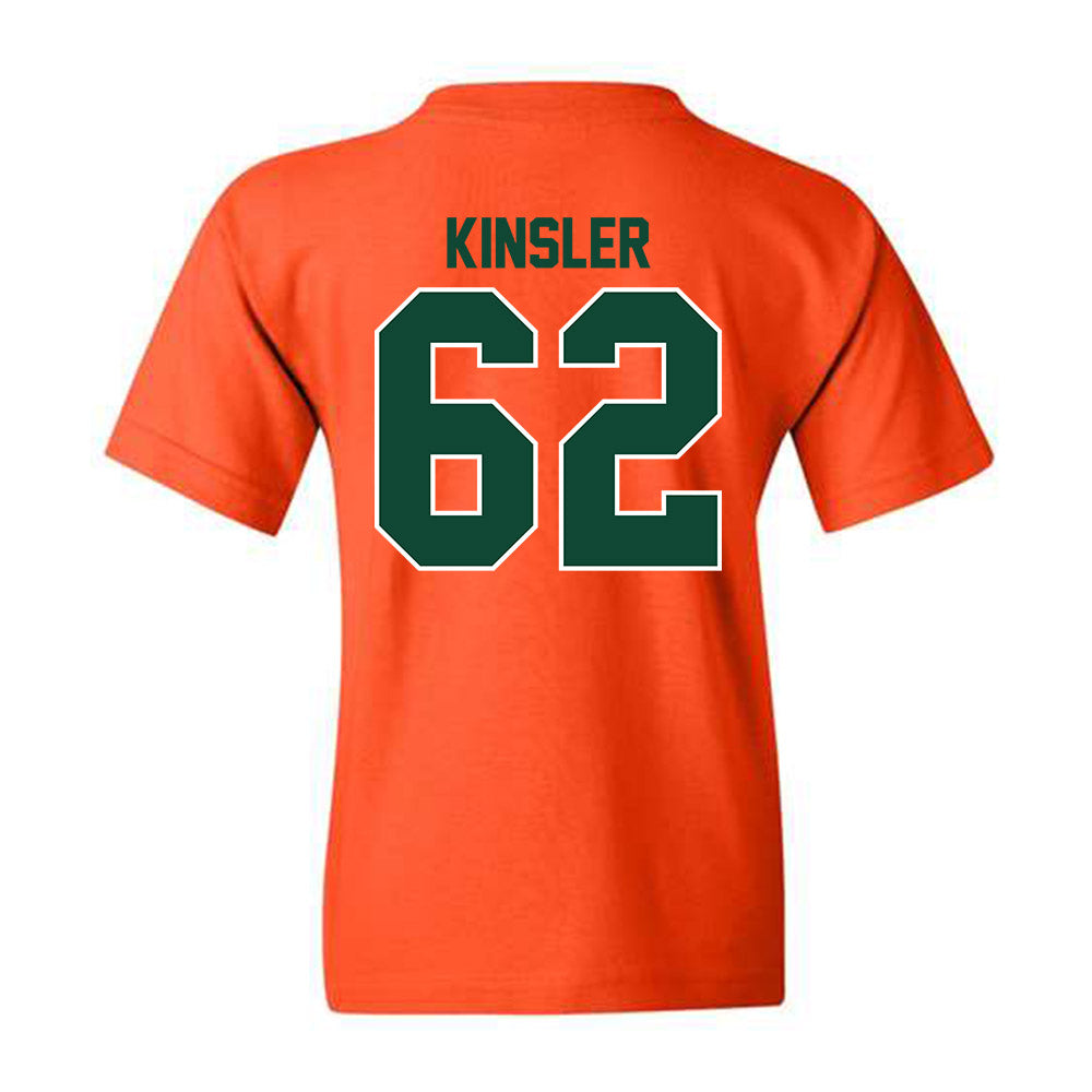 Miami - NCAA Football : Tommy Kinsler - Classic Shersey Youth T-Shirt