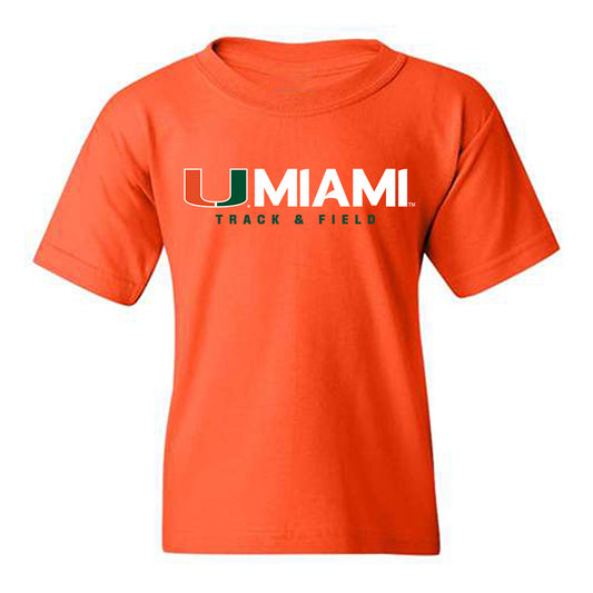 Miami - NCAA Women's Track & Field : Olivia Denney - Classic Shersey Youth T-Shirt-0