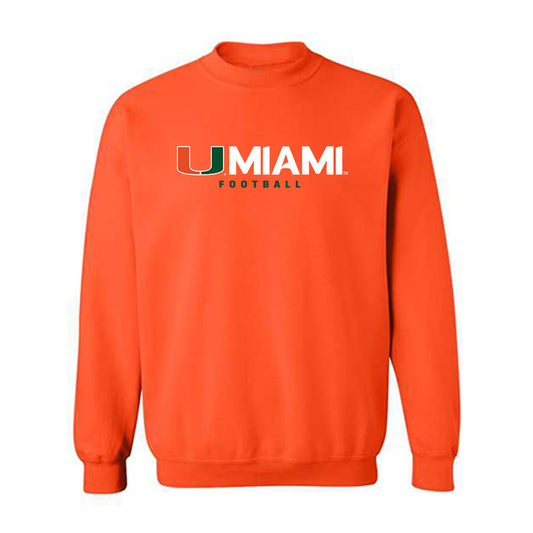 Miami - NCAA Football : Bryce Fitzgerald - Classic Shersey Crewneck Sweatshirt-0