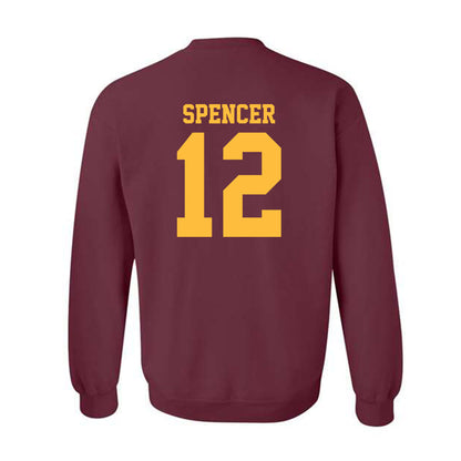 Minnesota - NCAA Men's Basketball : RJ Spencer - Classic Shersey Crewneck Sweatshirt-1