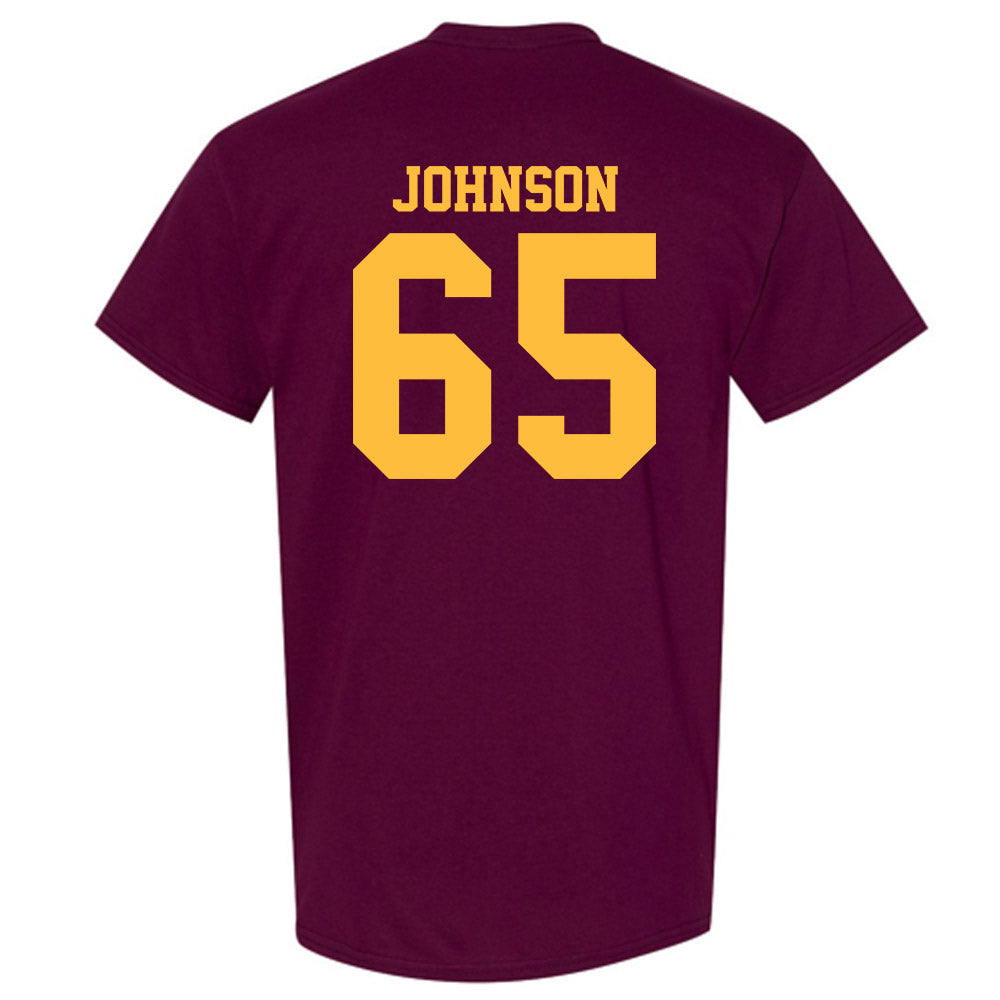 Minnesota - NCAA Football : Greg Johnson - Classic Shersey T-Shirt-1