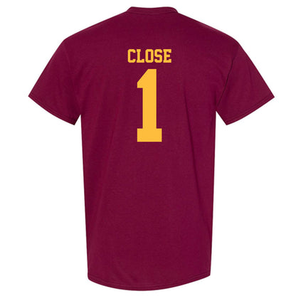 Minnesota - NCAA Men's Ice Hockey : Justen Close - Classic Shersey T-Shirt