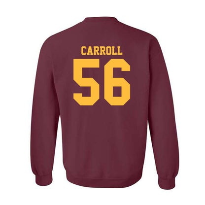 Minnesota - NCAA Football : Brett Carroll - Classic Shersey Crewneck Sweatshirt-1