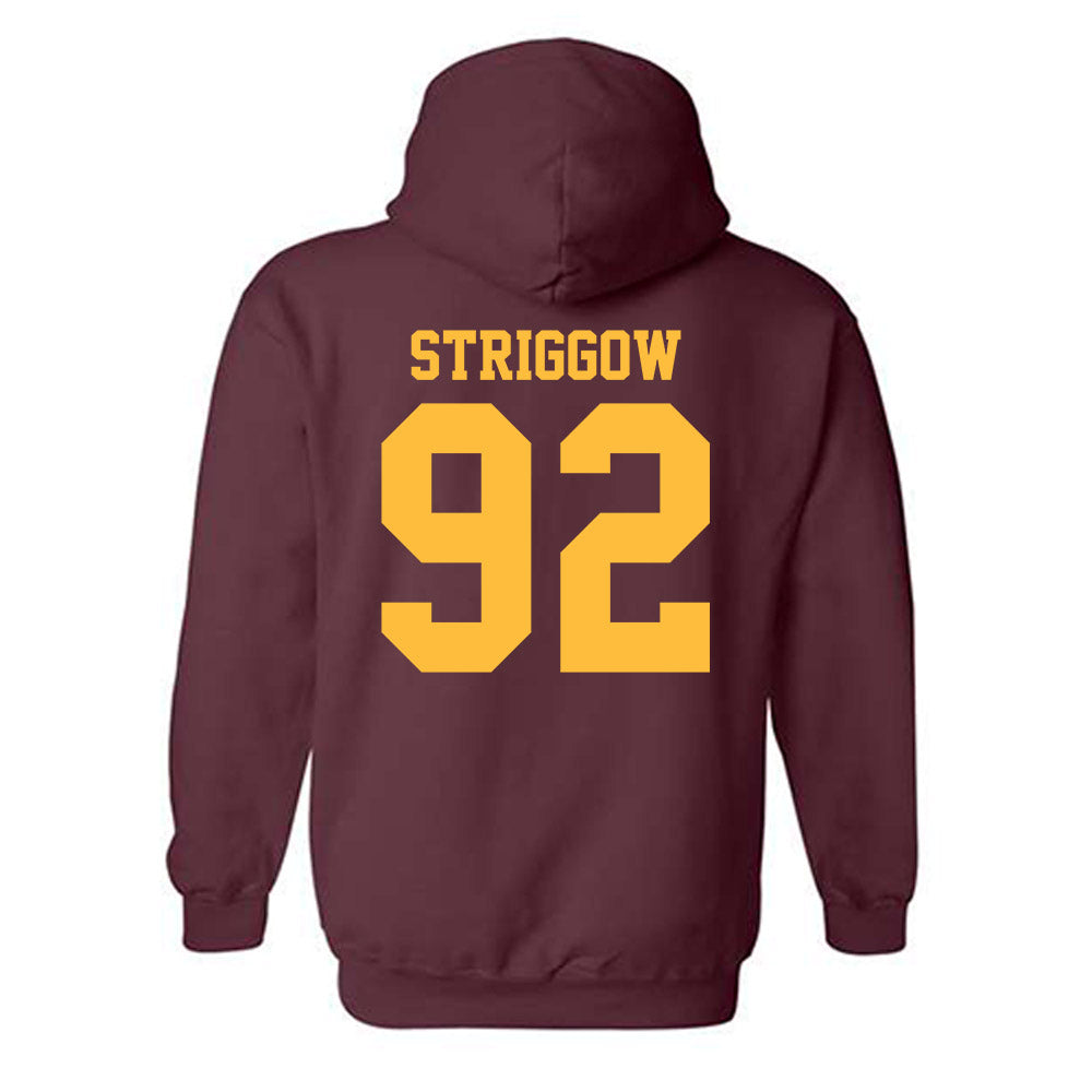 Minnesota - NCAA Football : Danny Striggow - Classic Shersey Hooded Sweatshirt