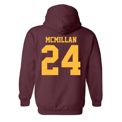 Minnesota - NCAA Football : Jai'Onte' McMillan - Classic Shersey Hooded Sweatshirt-1