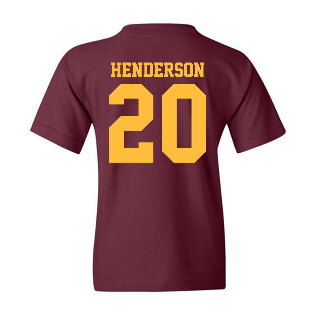 Minnesota - NCAA Football : Jack Henderson - Classic Shersey Youth T-Shirt