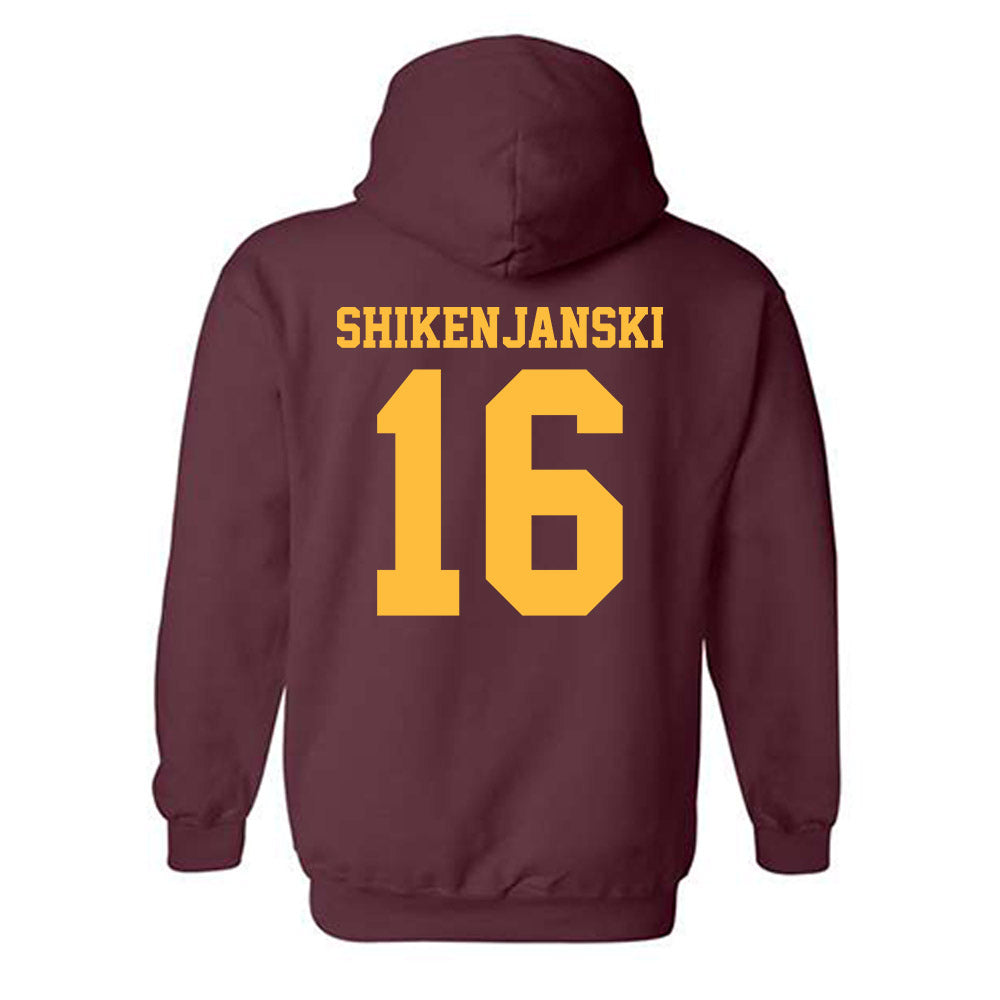 Minnesota - NCAA Football : Max Shikenjanski - Classic Shersey Hooded Sweatshirt-1