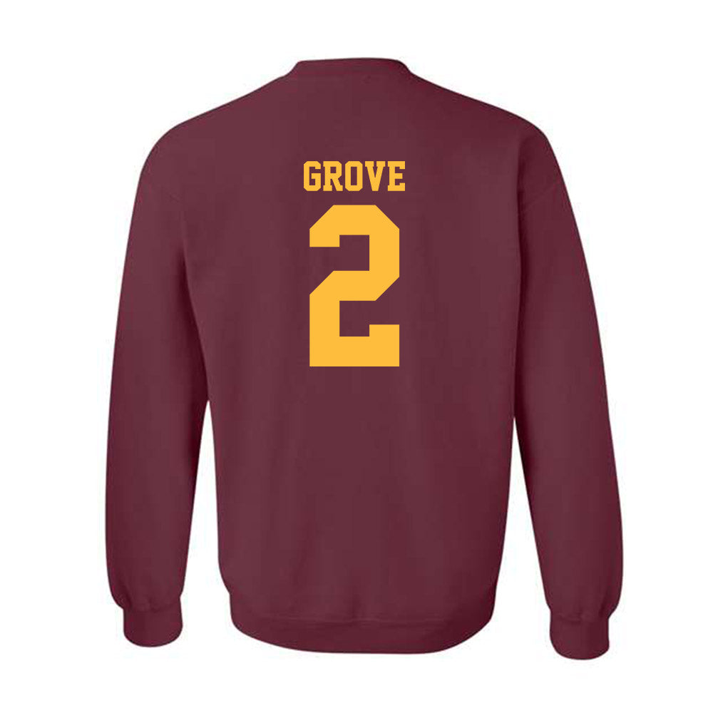 Minnesota - NCAA Men's Basketball : Grayson Grove - Classic Shersey Crewneck Sweatshirt-1