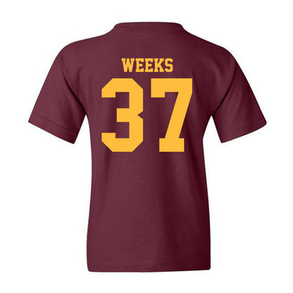 Minnesota - NCAA Football : Brady Weeks - Classic Shersey Youth T-Shirt