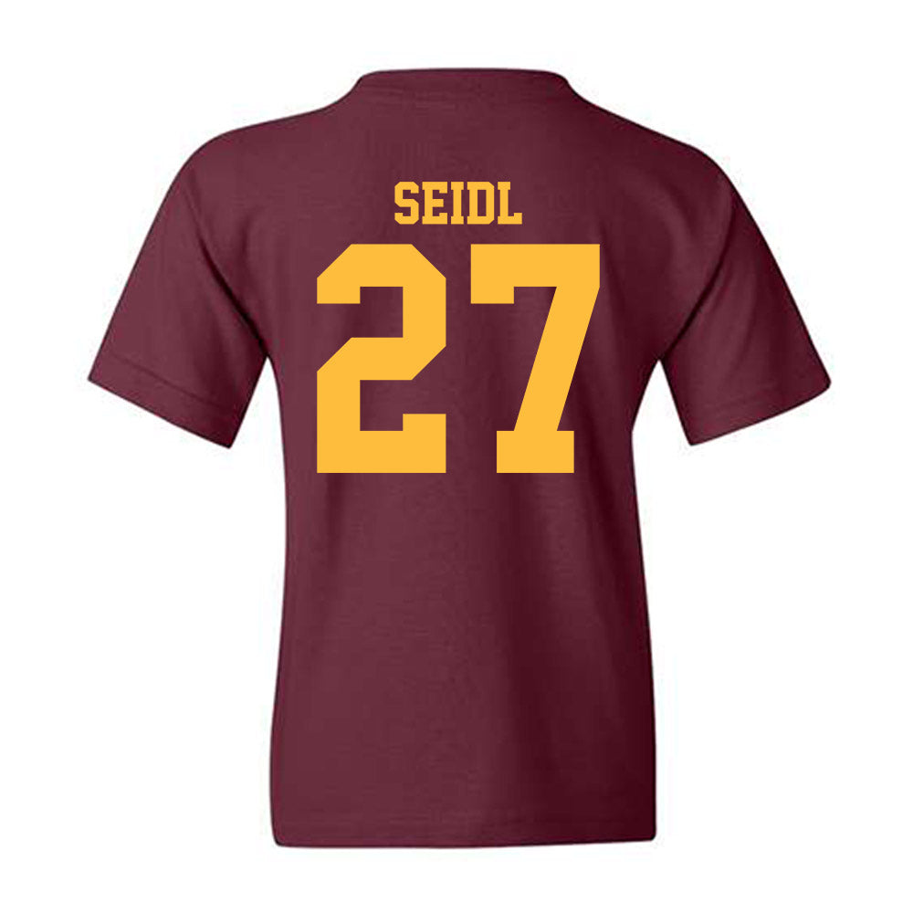 Minnesota - NCAA Football : Simon Seidl - Classic Shersey Youth T-Shirt-1