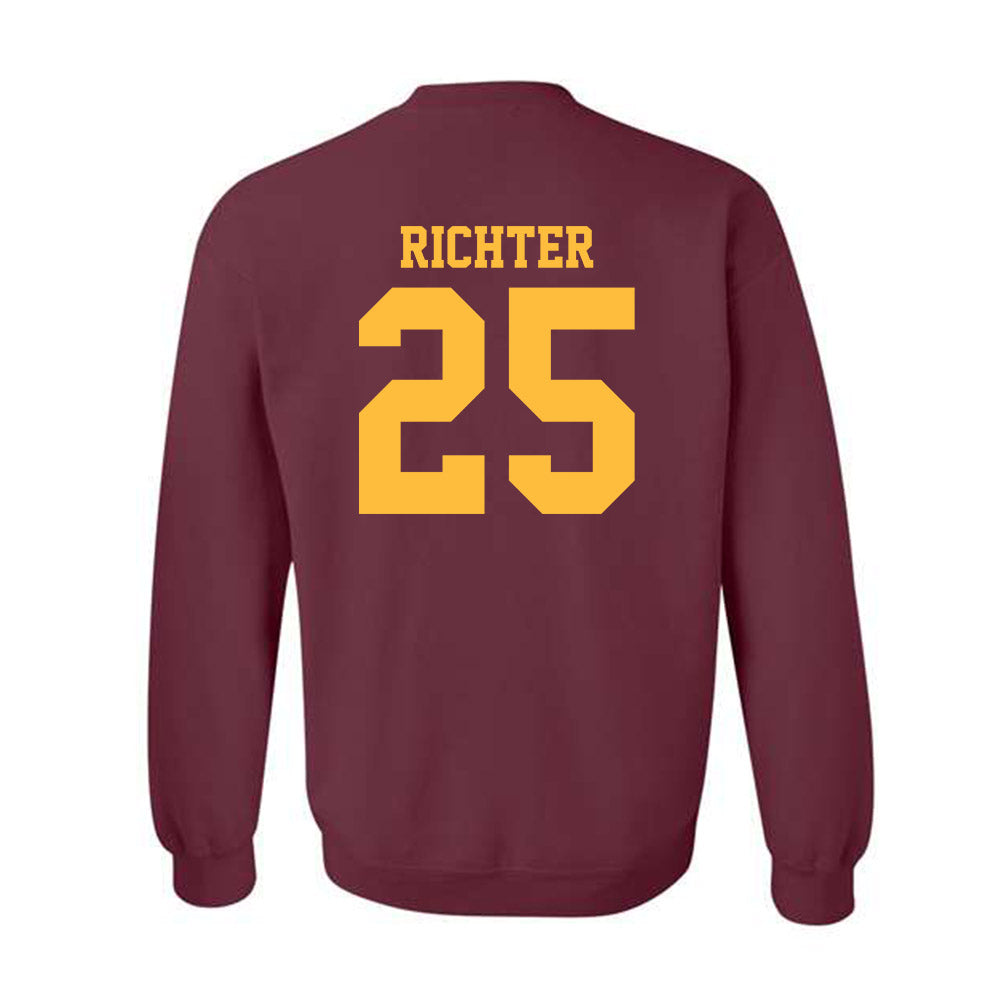 Minnesota - NCAA Football : Brody Richter - Classic Shersey Crewneck Sweatshirt-1