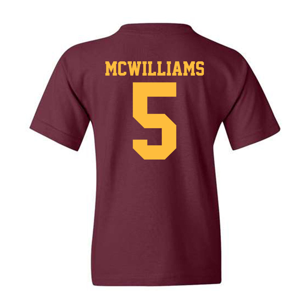 Minnesota - NCAA Football : Terrence McWilliams - Classic Shersey Youth T-Shirt