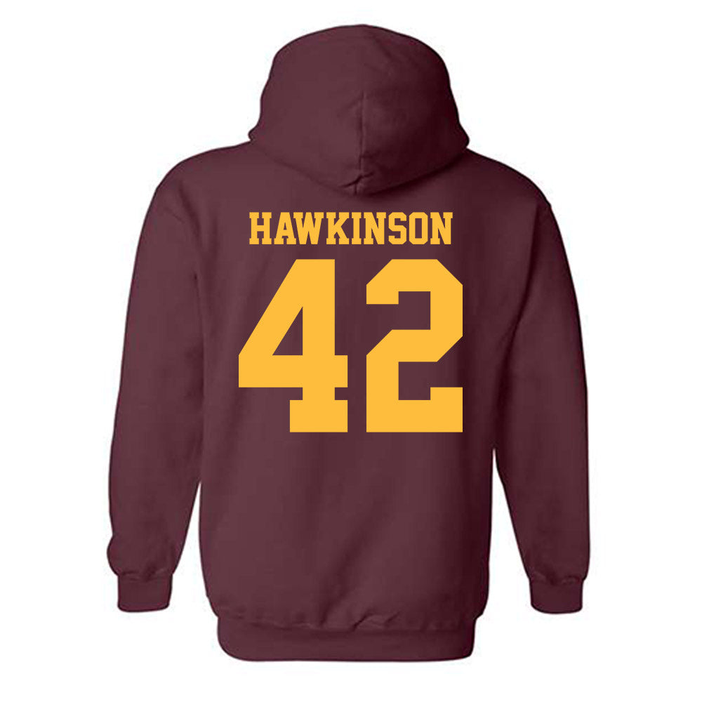 Minnesota - NCAA Football : Jack Hawkinson - Classic Shersey Hooded Sweatshirt