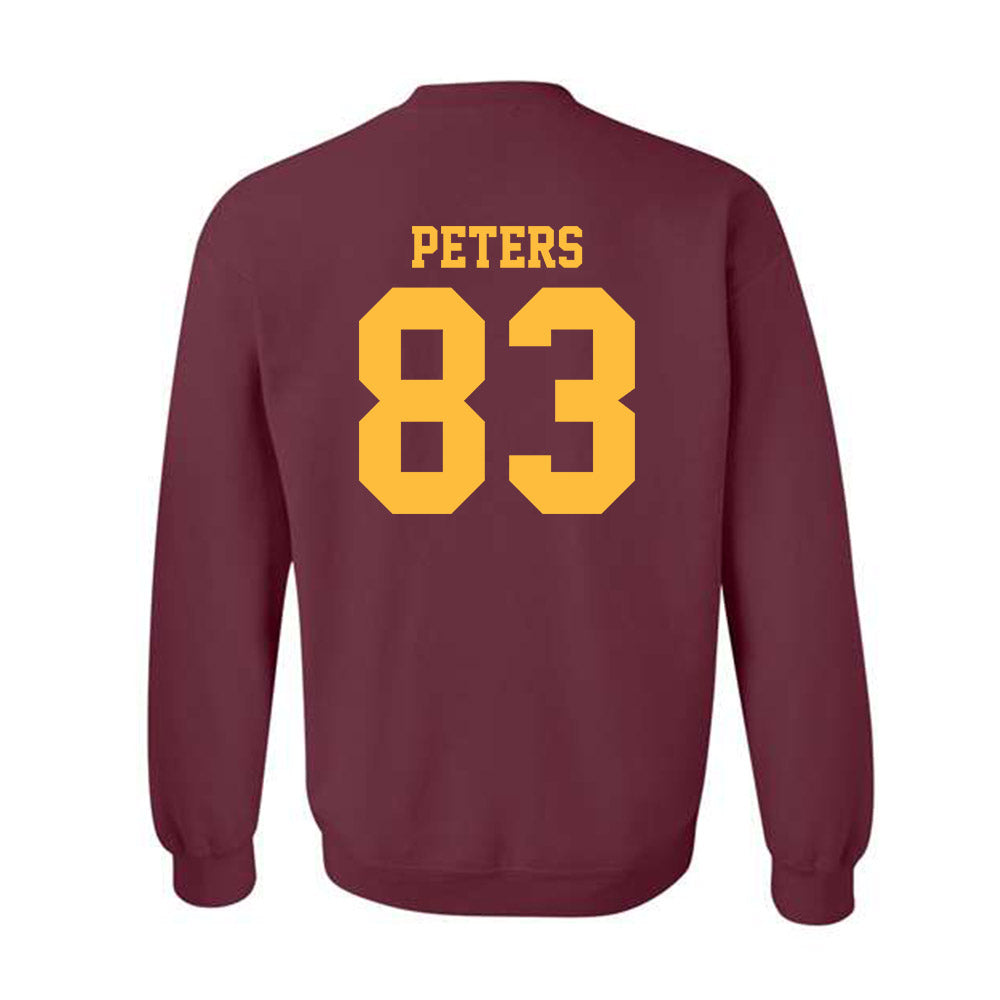 Minnesota - NCAA Football : Sam Peters - Classic Shersey Crewneck Sweatshirt-1