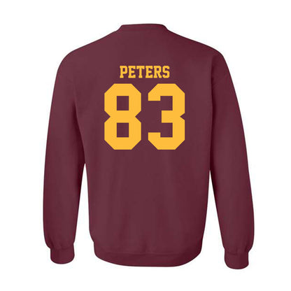 Minnesota - NCAA Football : Sam Peters - Classic Shersey Crewneck Sweatshirt-1