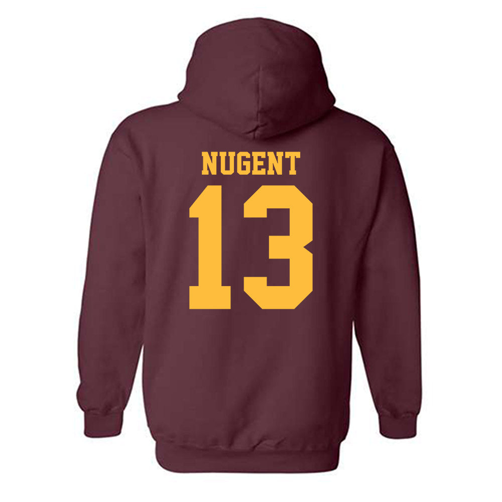 Minnesota - NCAA Women's Soccer : Mya Nugent - Classic Shersey Hooded Sweatshirt-1