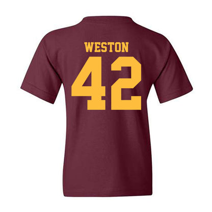 Minnesota - NCAA Football : Tom Weston - Classic Shersey Youth T-Shirt-1
