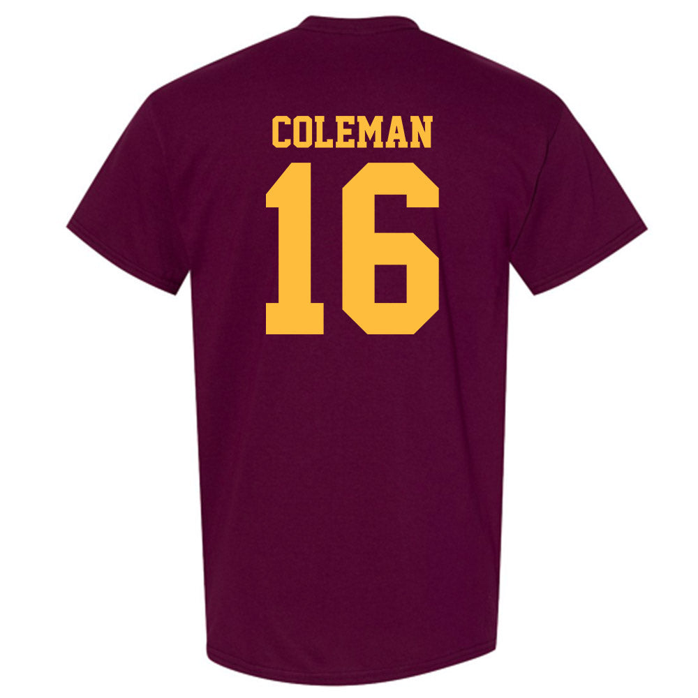 Minnesota - NCAA Football : Malachi Coleman - Classic Shersey T-Shirt-1
