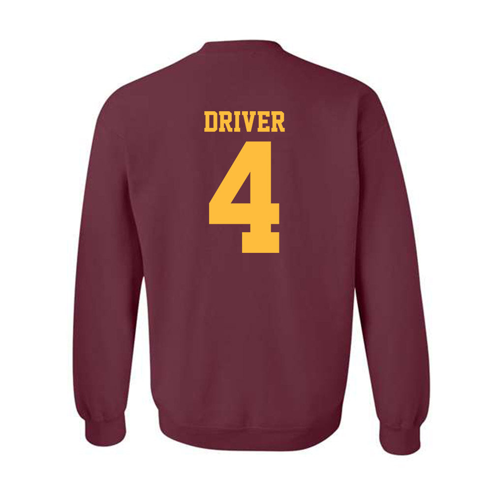 Minnesota - NCAA Football : Cristian Driver - Classic Shersey Crewneck Sweatshirt-1