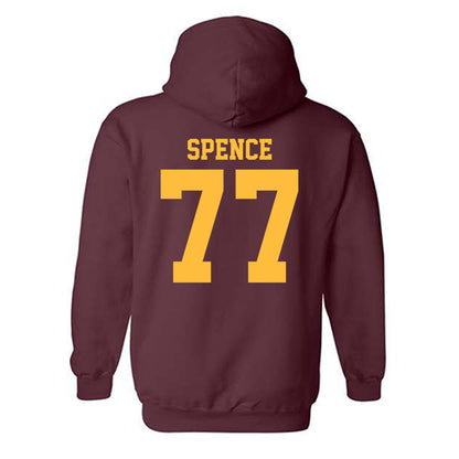 Minnesota - NCAA Football : Nick Spence - Classic Shersey Hooded Sweatshirt-1